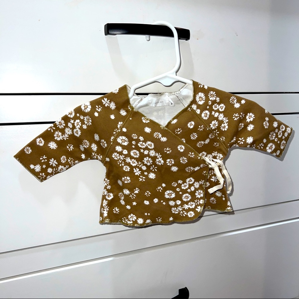 Jamie Kay Organic Cotton Wrap Top